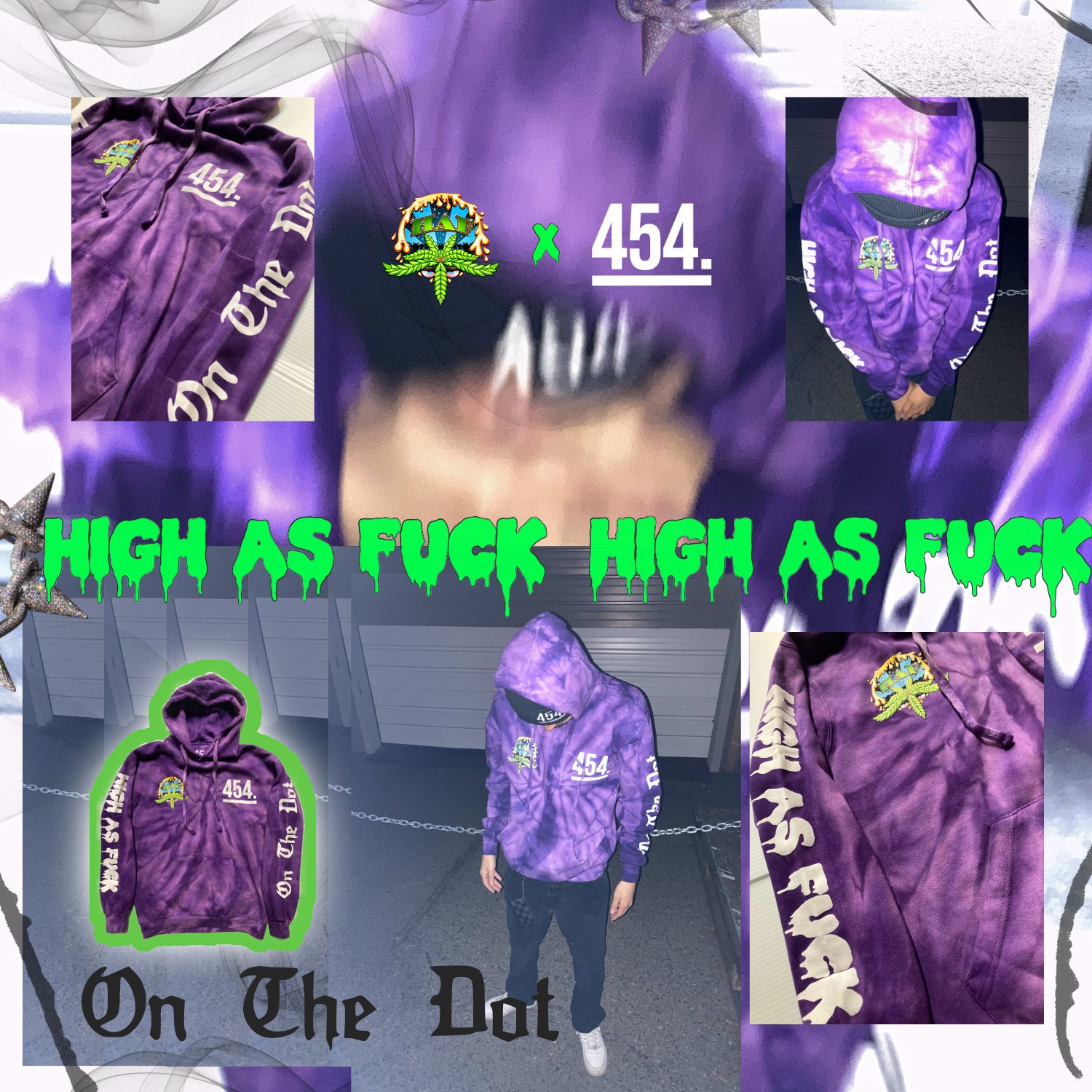 HAF × 454 collab drop graphic