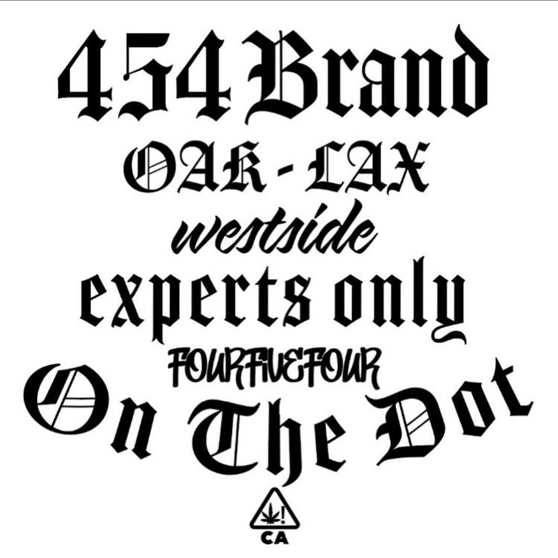 454 Brand — On The Dot graphic